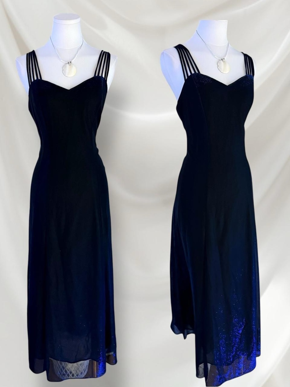 Black Strappy Maxi Dress - Elegant Evening Dress